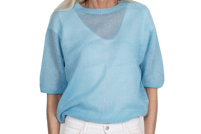 12473 Mohair Sweater blue